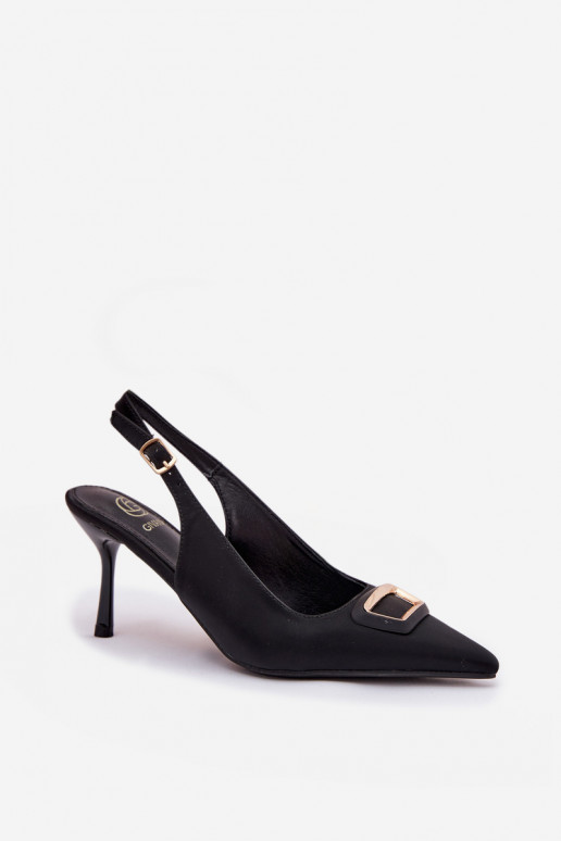 vysoké opätky Dámske ozdobiť čierna Palerine