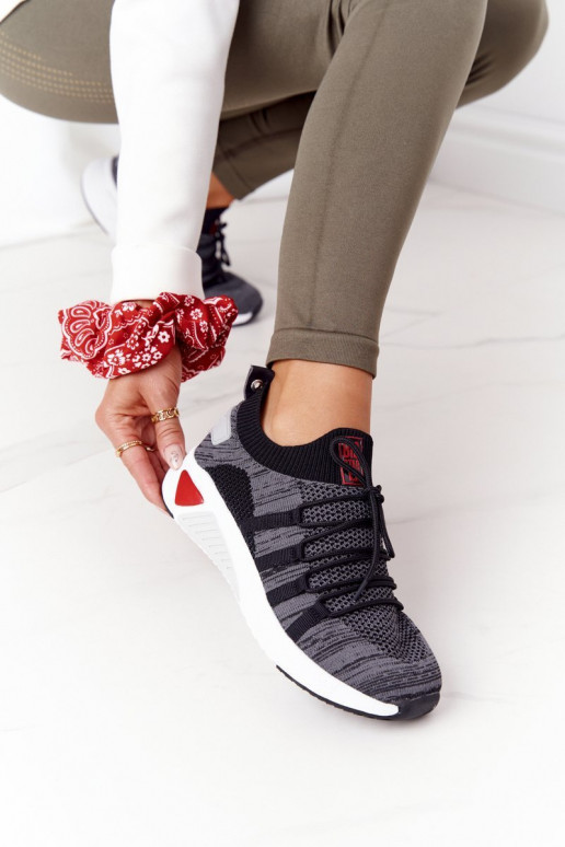 Dámske Športový štýl topánky Memory Foam Big Star HH274532 sivá