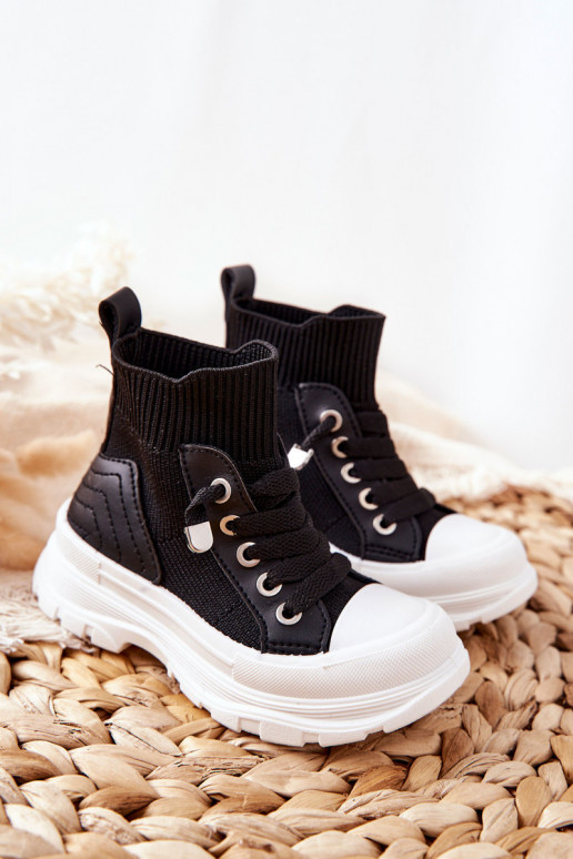 Detská obuv na voľný čas čierna Best Of Joy