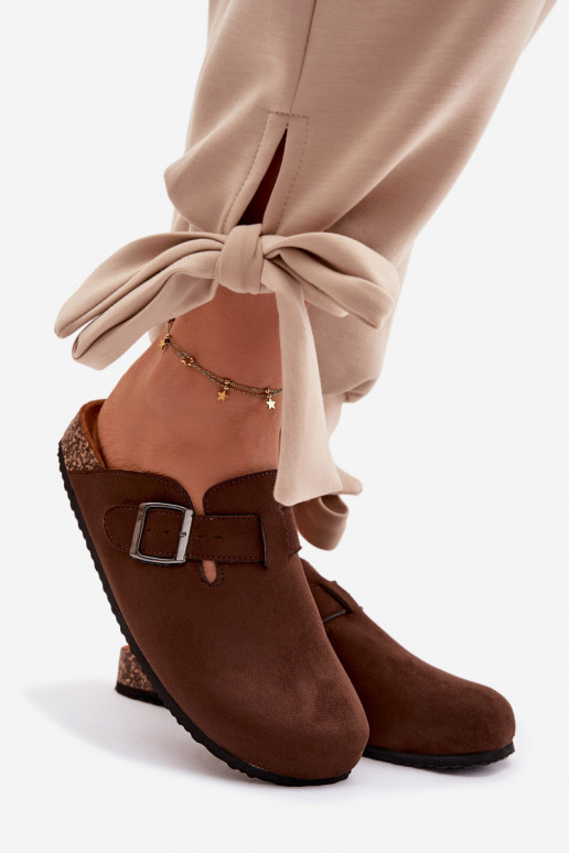 Papuče Dreváky Dámske s prackami CzekoladoIne Delirisse