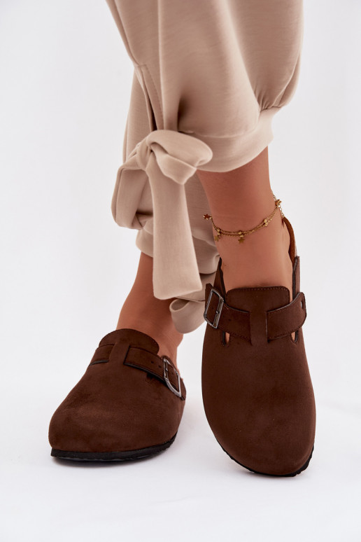 Papuče Dreváky Dámske s prackami CzekoladoIne Delirisse