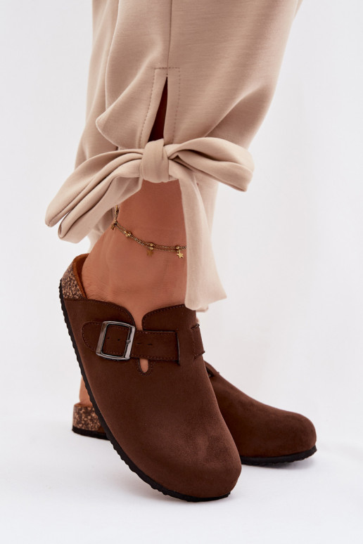 Papuče Dreváky Dámske s prackami CzekoladoIne Delirisse