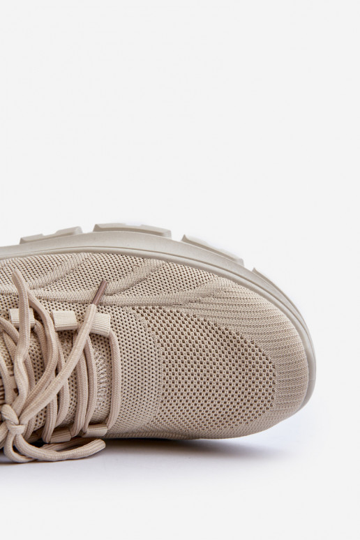 Tenisky model obuvi pánske HI-POLY SYSTEM Big Star NN174469 béžová