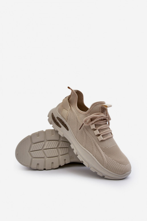 Tenisky model obuvi pánske HI-POLY SYSTEM Big Star NN174469 béžová