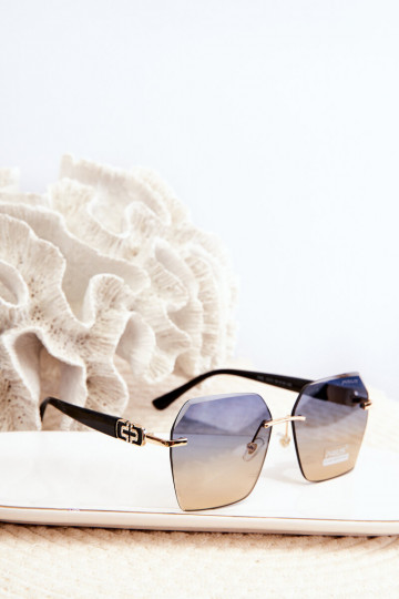 Slnečné okuliare DámskeFiltrem UV Čierna a-zlatej farby