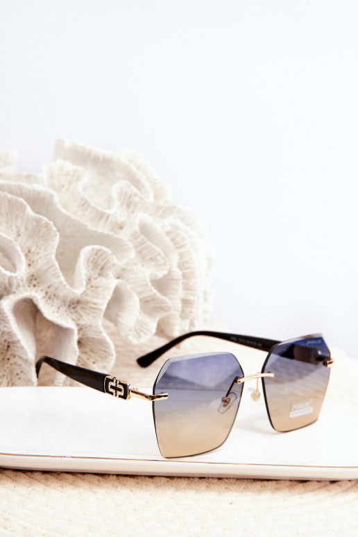 Slnečné okuliare DámskeFiltrem UV Čierna a-zlatej farby