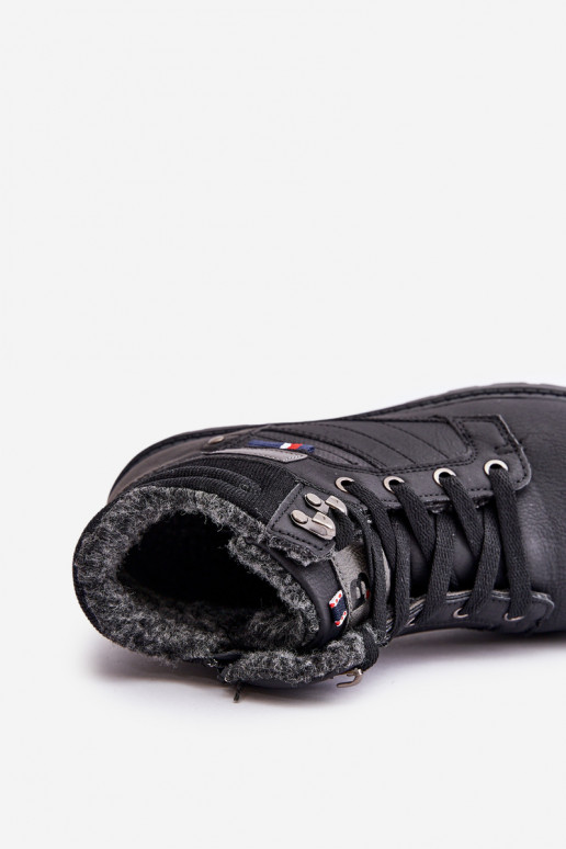 zahriať sa topánky pánske McBraun čierna