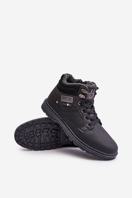 zahriať sa topánky pánske McBraun čierna