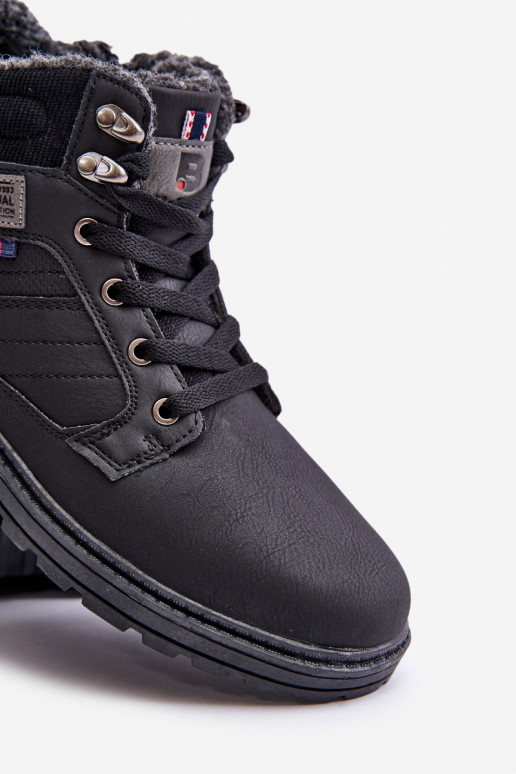 zahriať sa topánky pánske McBraun čierna