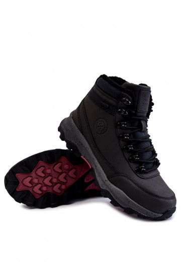 pánske Vyhrievané turistické topánky Cross Jeans KK1R4027C čierna 2