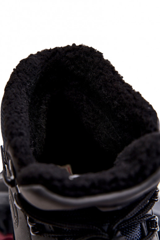 pánske Vyhrievané turistické topánky Cross Jeans KK1R4027C čierna