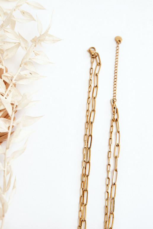 Dvojitá reťaz S Ďatelinou A Motýle zlatej farby