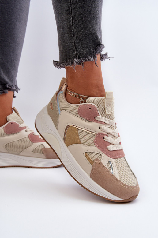 Tenisky model obuvi Dámske s platformou Rôzne farby Lenivia