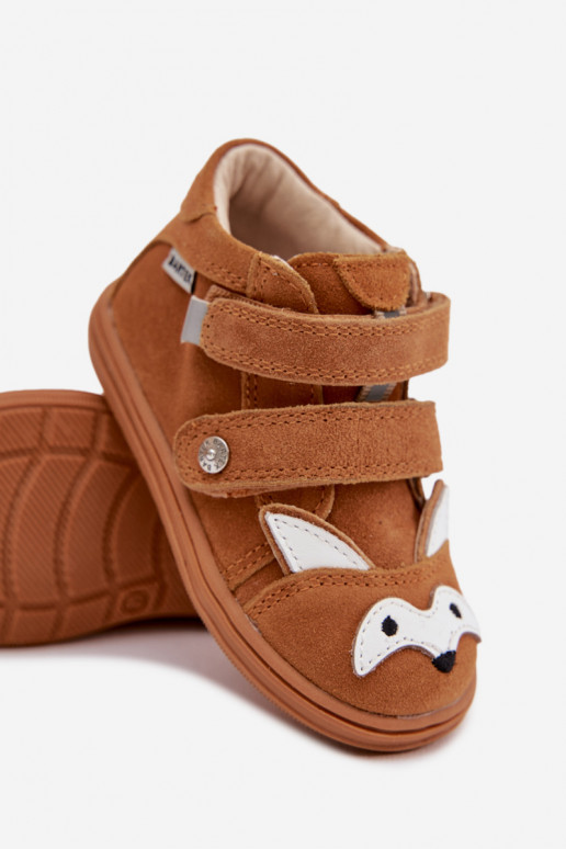 Kožené Detské topánky Pre Chlapcov S témou Lisa Bartek 8632063 Hnedá farba