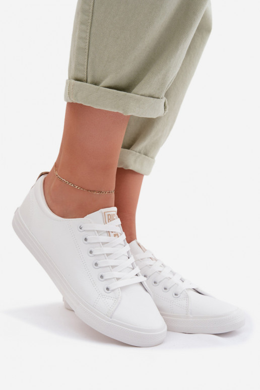 Bežná obuv z eko kože Big Star TT274001 biela farba