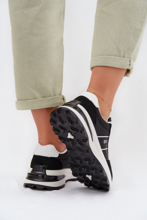 Tenisky model obuvi tenisky Dámske Big Star TT274877 HI-POLY SYSTEM čierna