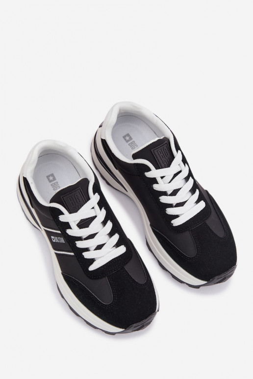 Tenisky model obuvi tenisky Dámske Big Star TT274877 HI-POLY SYSTEM čierna