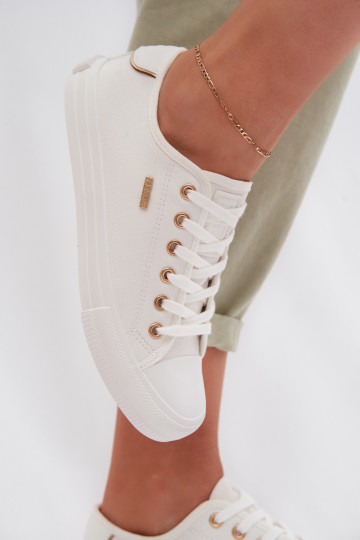 Bežná obuv Big Star TT274003 biela farba