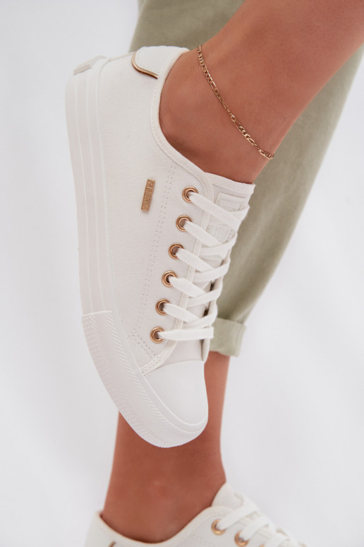 Bežná obuv Big Star TT274003 biela farba