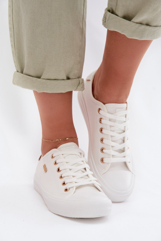 Bežná obuv Big Star TT274003 biela farba