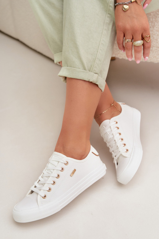 Bežná obuv Big Star TT274003 biela farba