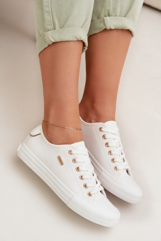 Bežná obuv Big Star TT274003 biela farba