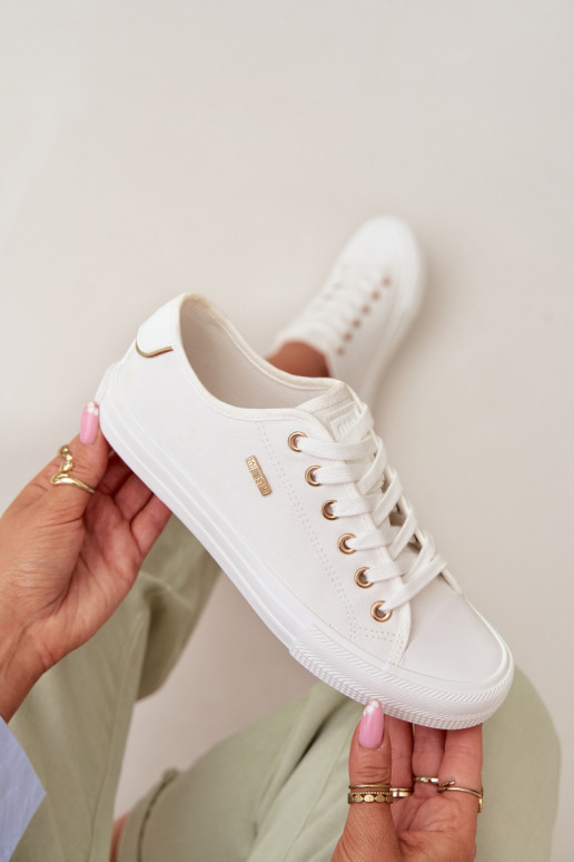 Bežná obuv Big Star TT274003 biela farba