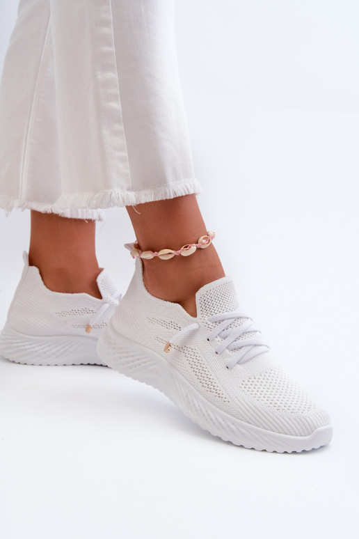 Trvalý model tenisky Dámske biela farba Jagelia