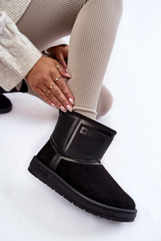 Dámske Trvalý model Snehule Big Star KK274614 čierna