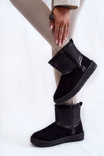 Dámske Trvalý model Snehule Big Star KK274614 čierna 2