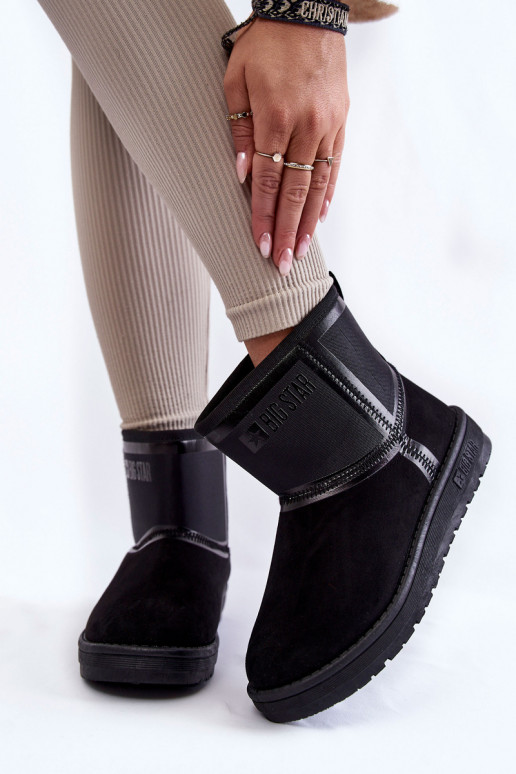 Dámske Trvalý model Snehule Big Star KK274614 čierna