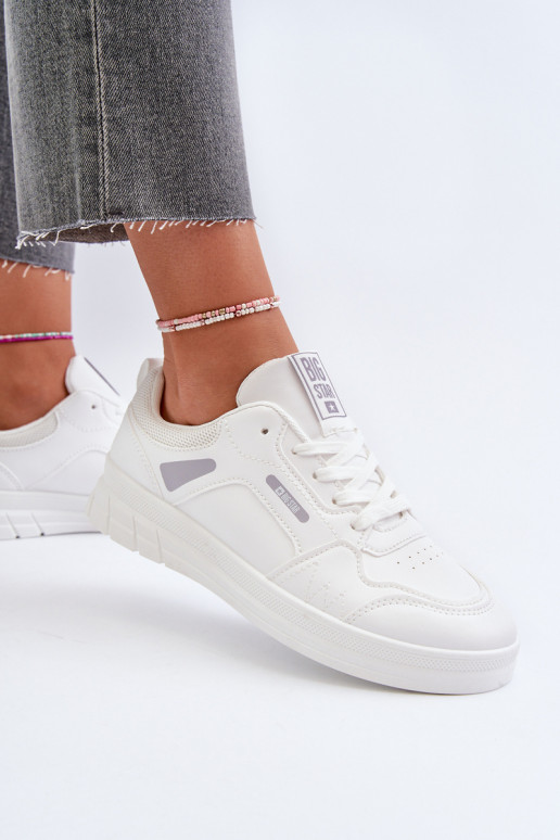 Dámske Tenisky model obuvi Memory Foam System Big Star NN274A483 biela farba