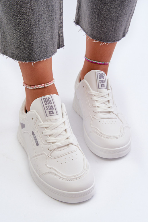 Dámske Tenisky model obuvi Memory Foam System Big Star NN274A483 biela farba
