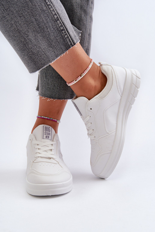 Dámske Tenisky model obuvi Memory Foam System Big Star NN274A483 biela farba