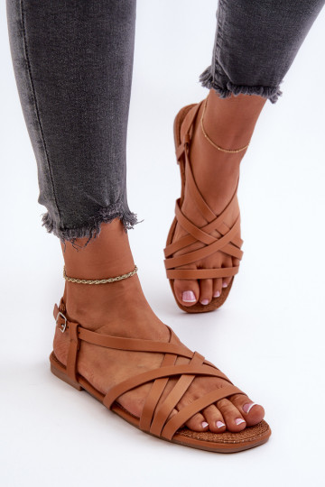 Sandále pre ženy Big Star NN274013 Hnedá farba