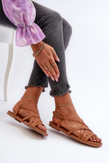 Sandále pre ženy Big Star NN274013 Hnedá farba 2