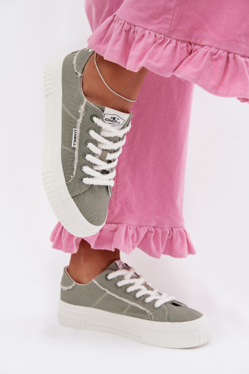 Bežná obuv s platformou O`NEILL SPINNA C INOMEN LOIN 90261009.05Z zelená farba