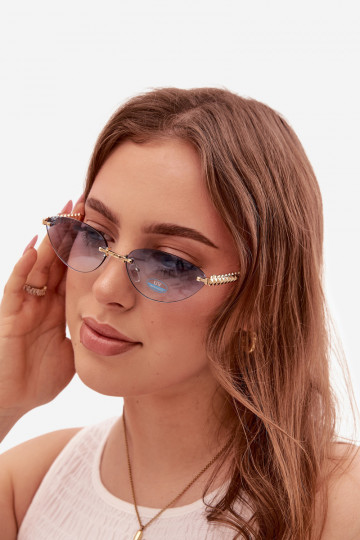 Slnečné okuliare DámskeFiltrem UV Modrá 2