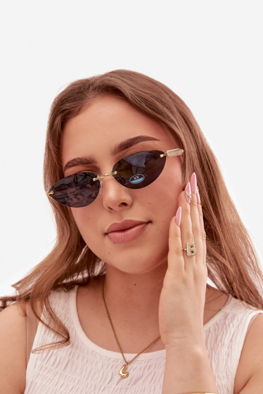 Slnečné okuliare DámskeFiltrem UV tmavomodrá