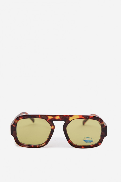 Dámske Slnečné okuliareFiltrem UV hnedá-zelená farba