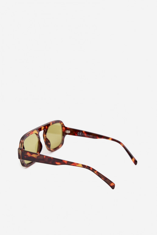 Dámske Slnečné okuliareFiltrem UV hnedá-zelená farba