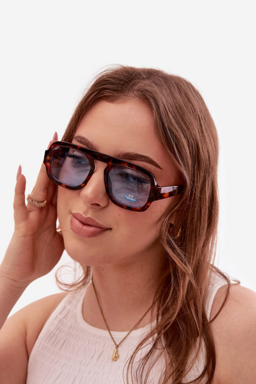 Dámske Slnečné okuliareFiltrem UV hnedá-Modrá