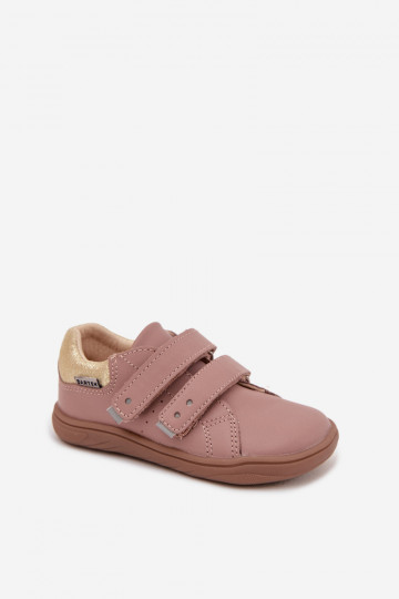 Detské kožené Barefoot topánky Bartek 8600355 ružové