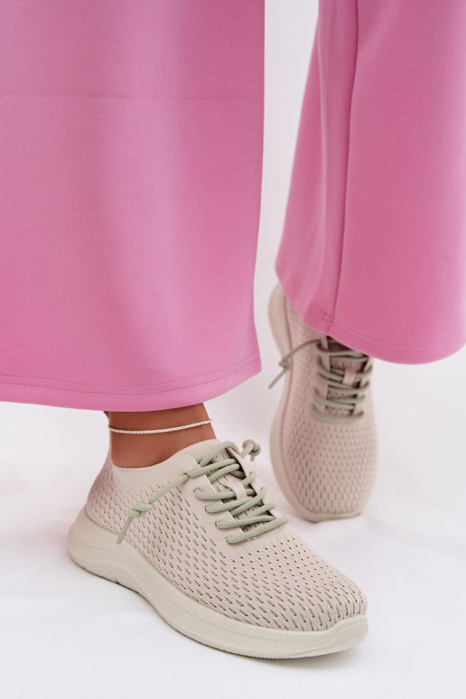 materiál tenisky Dámske béžová Carmivelle