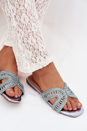 Papuče Dámsky byt Modrá Fariella