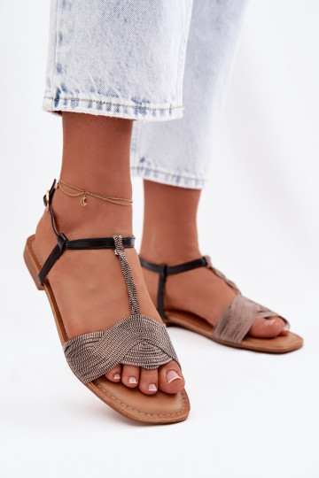 Sandále pre ženy čierna Nexora 2