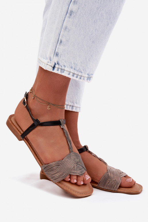 Sandále pre ženy čierna Nexora