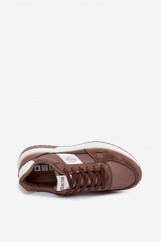 tenisky Tenisky model obuvi pre mužov Big Star TT174353 Hnedá farba