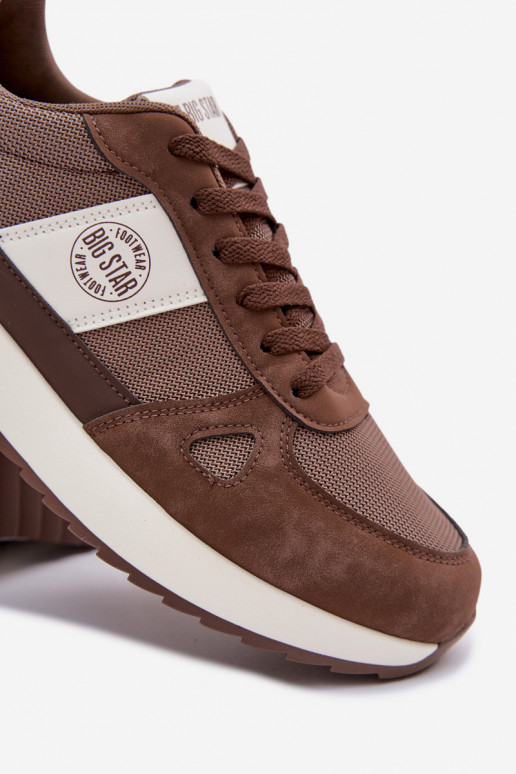 tenisky Tenisky model obuvi pre mužov Big Star TT174353 Hnedá farba