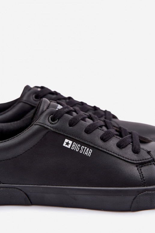 pre mužov bežná obuv z eko kože Big Star TT174002 čierna